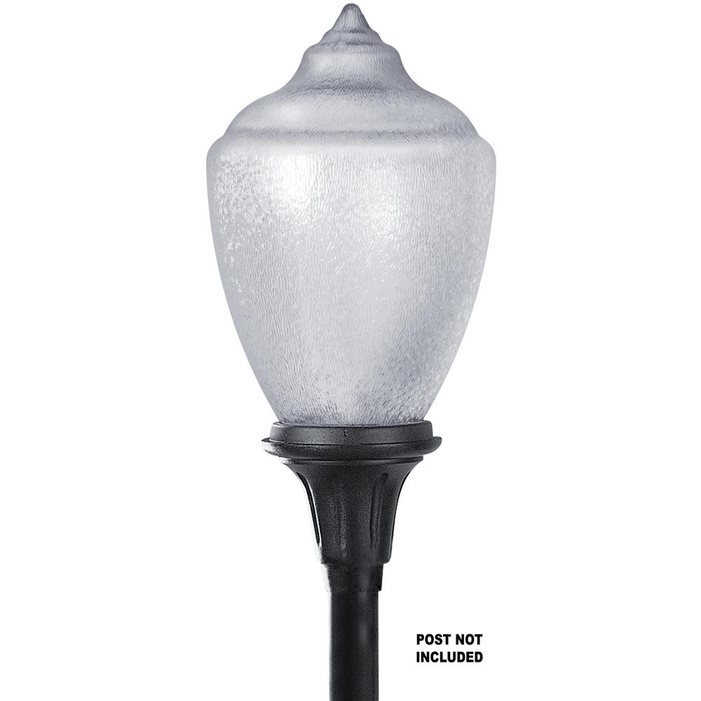 Wave Lighting C76TC-WH Commercial Park Place Series Post Light in White